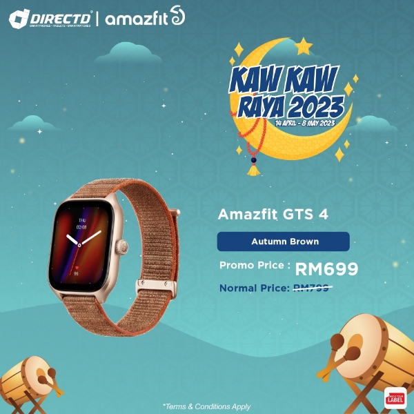 Picture of Amazfit GTS 4 | 🌙KAW KAW RAYA 2023🌙