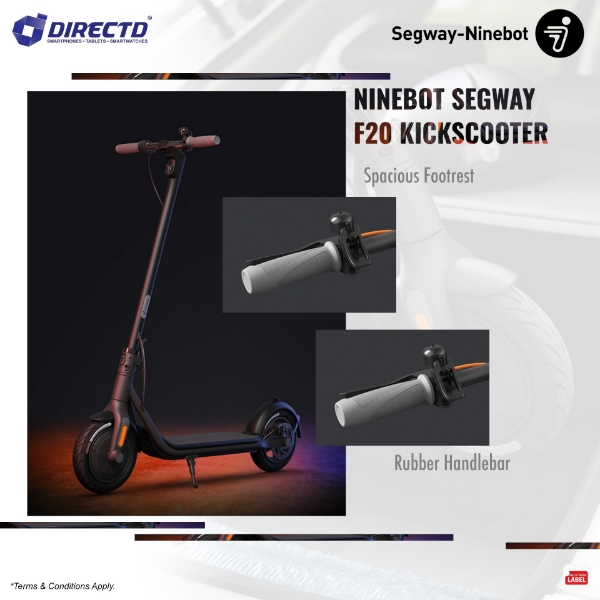 Picture of SegWay Ninebot KickScooter F20 - Sirim Approved