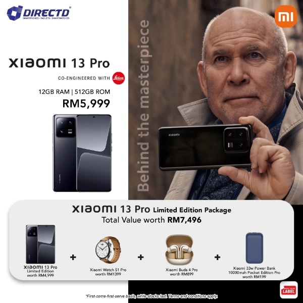 Picture of [NEW] Xiaomi 13 Pro Limited Edition [12GB RAM | 512GB ROM] Ready Stock + Free Gifts Premium