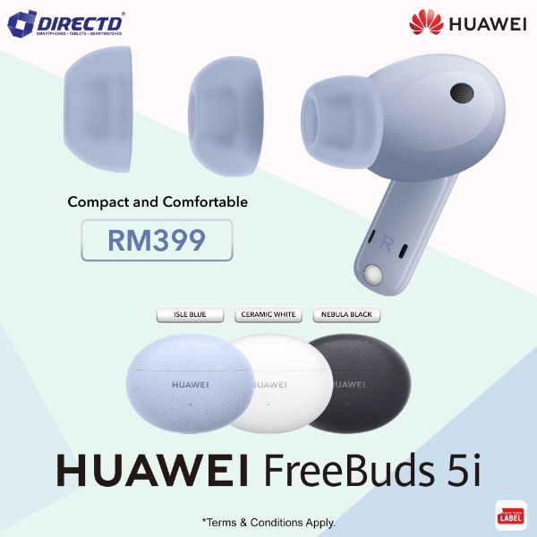 DirectD Retail & Wholesale Sdn. Bhd. - Online Store. HUAWEI FreeBuds 5i