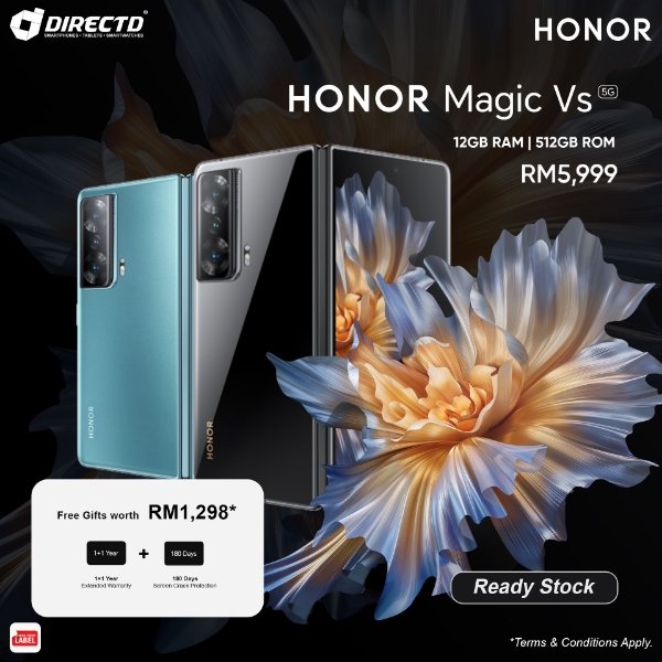 Picture of [NEW] HONOR Magic Vs 5G [12GB RAM | 512GB ROM] Ready Stock