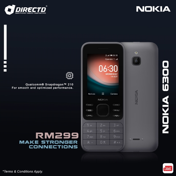 DirectD Retail & Wholesale Sdn. Bhd. - Online Store. Nokia 6300 4G