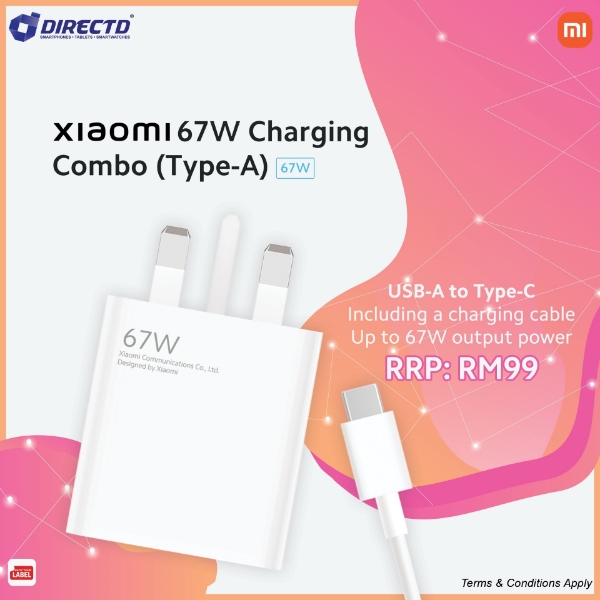 Picture of Xiaomi 67W Charger Combo (Type-A)