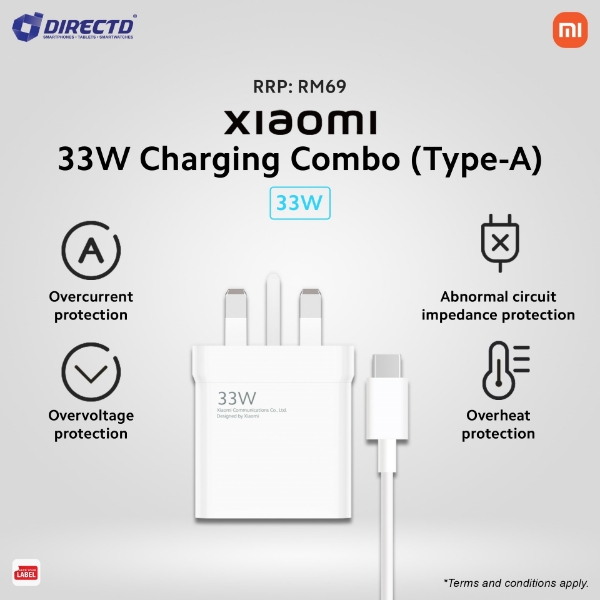 Picture of Xiaomi 33W Charger Combo (Type-A)