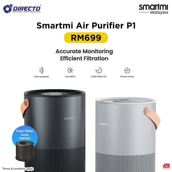 Picture of Smartmi Air Purifier P1 | Free Filter worth RM109