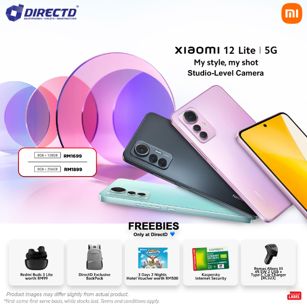 DirectD Retail & Wholesale Sdn. Bhd. - Online Store. Xiaomi 12 Lite 5G [8GB  RAM