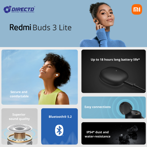 DirectD Retail & Wholesale Sdn. Bhd. - Online Store. Xiaomi Redmi Buds 3  lite