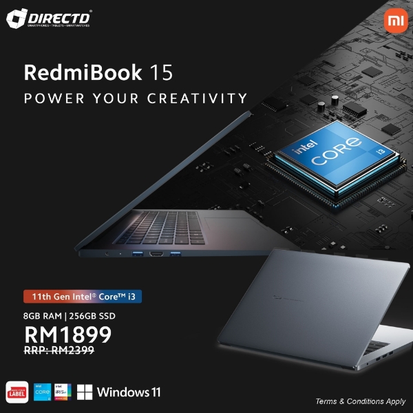 Picture of RedmiBook 15 [i3-1115G4  | 8GB RAM | 256GB SSD]