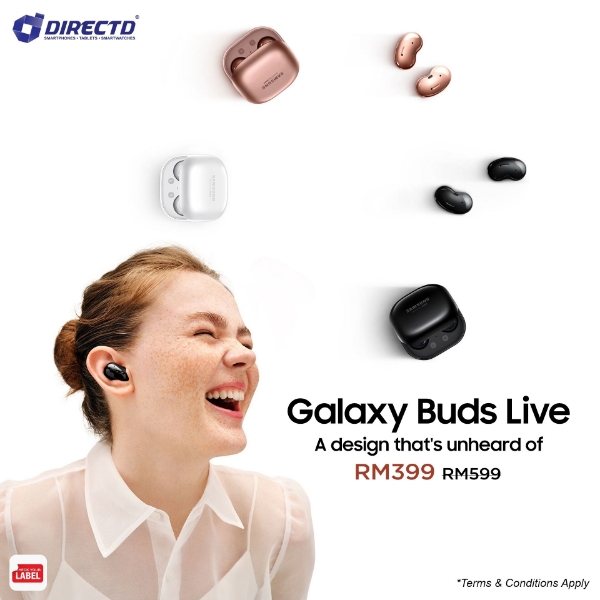 Picture of SAMSUNG Galaxy Buds Live - ORIGINAL by SAMSUNG Malaysia