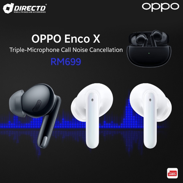 Picture of Oppo Enco X (TWS with noise cancellation) Original by Oppo Malaysia