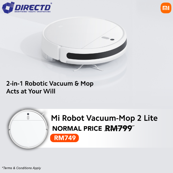 Picture of XIAOMI Mi Robot Vacuum Mop 2 Lite - PROMO RM749🔥