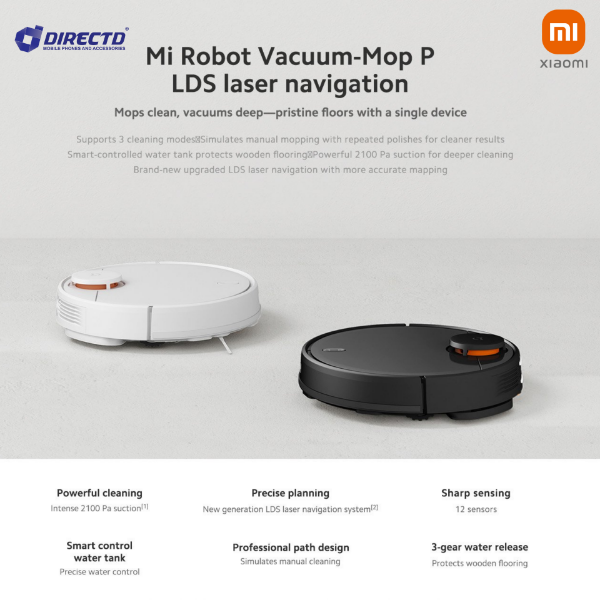 DirectD Retail & Wholesale Sdn. Bhd. - Online Store. XIAOMI Mi Robot Vacuum  Mop 2 - PROMO RM899🔥