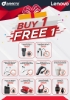 Picture of LENOVO HX106 Business Bluetooth Headset | Ear Hook Bluetooth 5.0 Earbuds with Mic | HiFi Sound Quality | HD Call | Noise Reduction