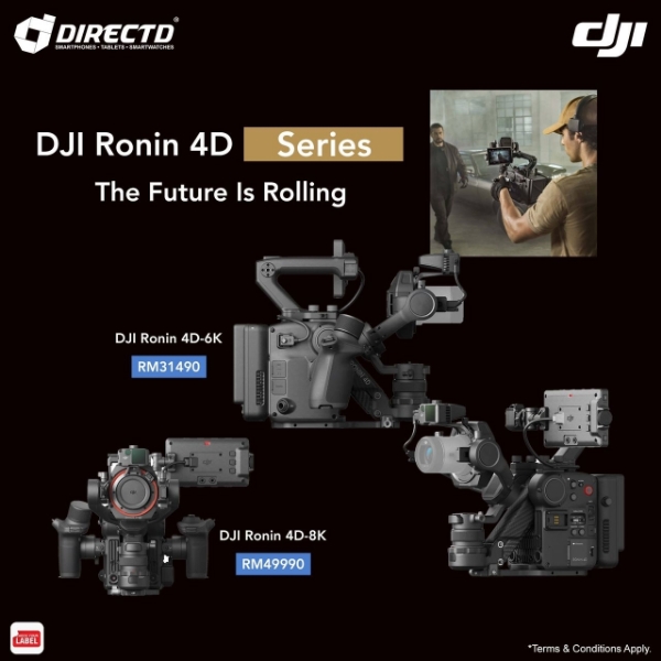 Picture of DJI RONIN 4D 6K COMBO - ORIGINAL by DJI Malaysia