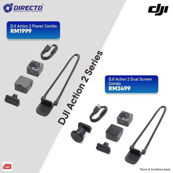 Picture of DJI Action 2 Power Combo - OFFICIAL by DJI Malaysia