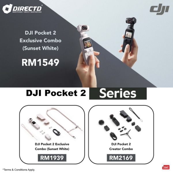 Picture of DJI Pocket 2 - ORIGINAL product by DJI Malaysia