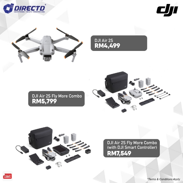 Picture of DJI AIR 2S - ORIGINAL product by DJI Malaysia
