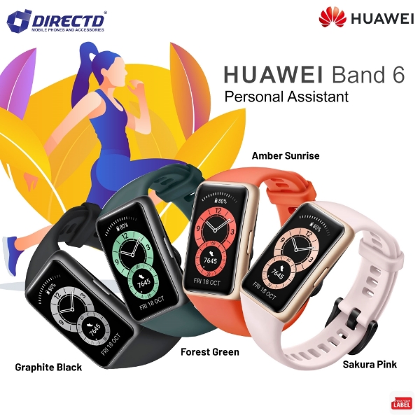 Picture of HUAWEI BAND 6 (AMOLED 43mm band)LATEST MODEL! ORIGINAL by HUAWEI