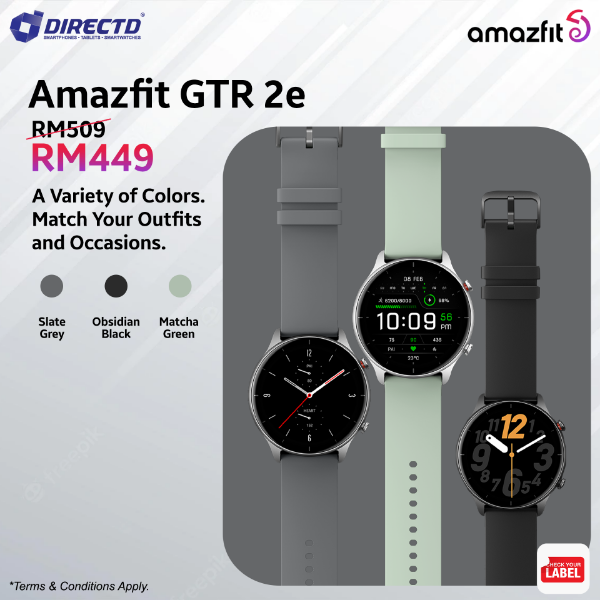 Picture of Amazfit GTR 2E - ORIGINAL, comes with 1to1 exchange warranty