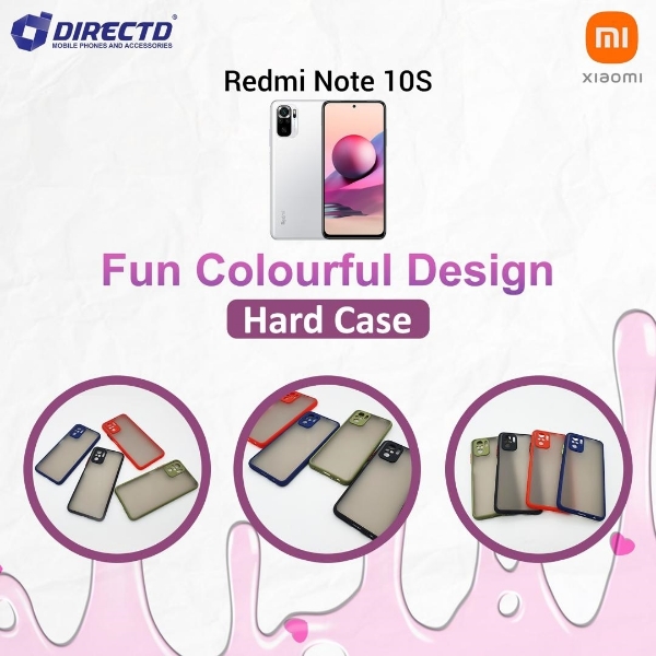Picture of FUN Colourful Design Hard Case for XIAOMI Redmi NOTE 10S -  Available in 6 colors