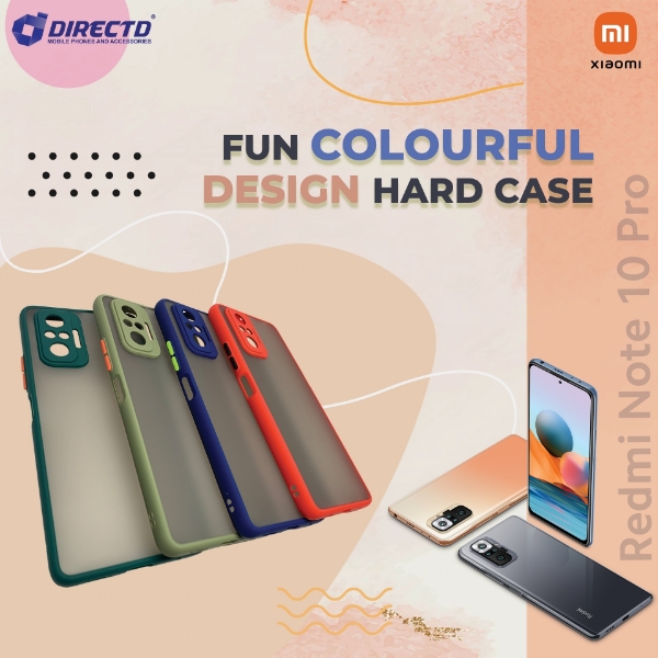 Picture of FUN Colourful Design Hard Case for XIAOMI Redmi NOTE 10 PRO - Available in 6 colors