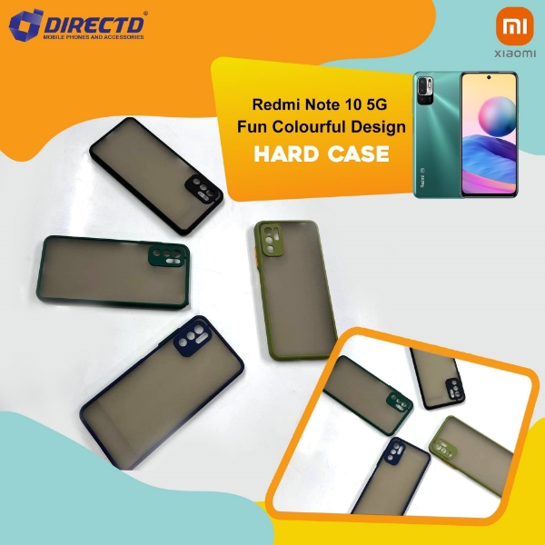 Picture of FUN Colourful Design Hard Case for XIAOMI REDMI NOTE 10 5G - PERFECT FITTING! Available in 6 colors