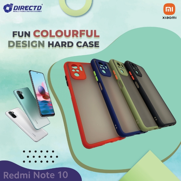 Picture of FUN Colourful Design Hard Case for XIAOMI Redmi NOTE 10 - Available in 6 colors