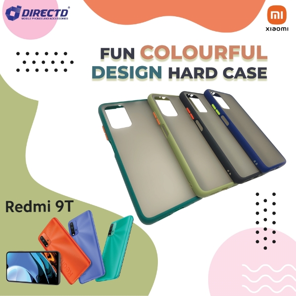 Picture of FUN Colourful Design Hard Case for XIAOMI Redmi 9T - PERFECT FITTING! Available in 6 colors
