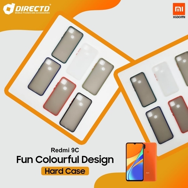Picture of FUN Colourful Design Hard Case for XIAOMI REDMI 9C - PERFECT FITTING! Available in 6 colors