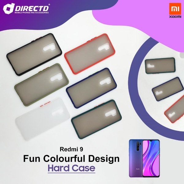 Picture of FUN Colourful Design Hard Case for XIAOMI REDMI 9 - PERFECT FITTING! Available in 6 colors