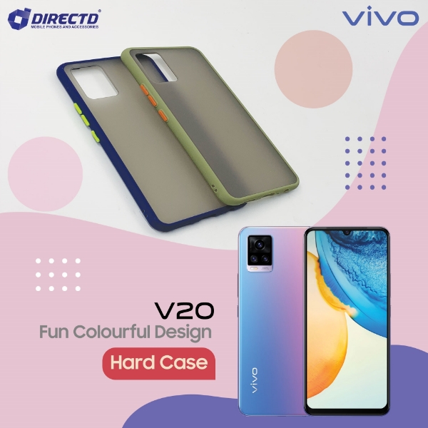 Picture of FUN Colourful Design Hard Case for VIVO V20! PERFECT FITTING - available in 6 colors
