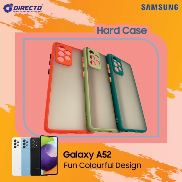 Picture of FUN Colourful Design Hard Case for SAMSUNG Galaxy A52 - PERFECT FITTING! Available in 6 colors