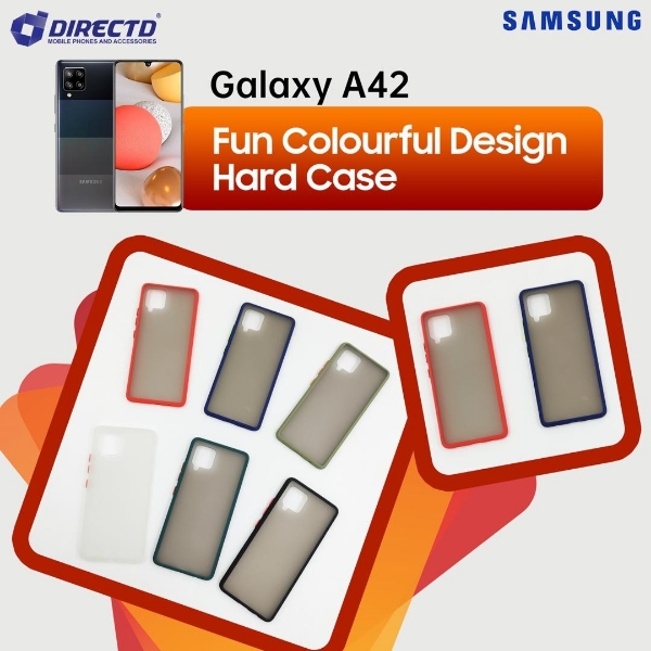 Picture of FUN Colourful Design Hard Case for SAMSUNG Galaxy A42 - PERFECT FITTING! Available in 6 colors