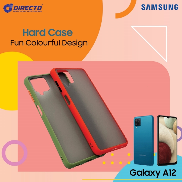 Picture of FUN Colourful Design Hard Case for SAMSUNG Galaxy A12 - PERFECT FITTING! Available in 6 colors