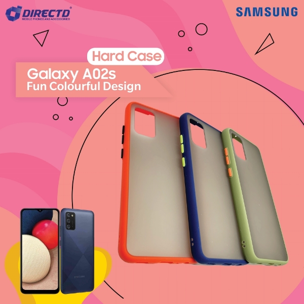 Picture of FUN Colourful Design Hard Case for SAMSUNG Galaxy A02S - PERFECT FITTING! Available in 6 colors