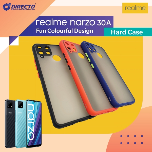 Picture of FUN Colourful Design Hard Case for realme Narzo 30A- PERFECT FITTING! Available in 6 colors