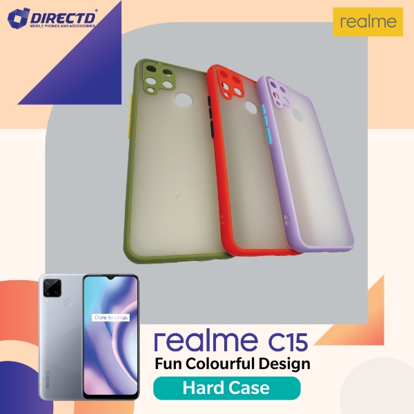 Picture of FUN Colourful Design Hard Case for realme C15 - PERFECT FITTING! Available in 6 colors