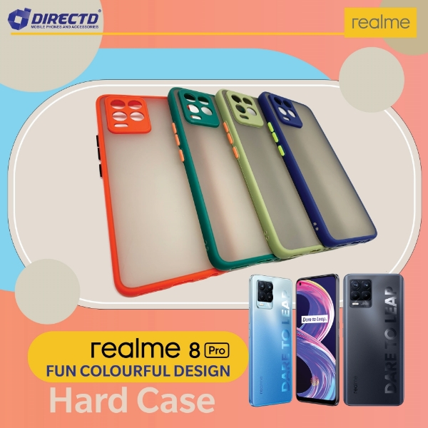 Picture of FUN Colourful Design Hard Case for realme 8 PRO - PERFECT FITTING! Available in 6 colors