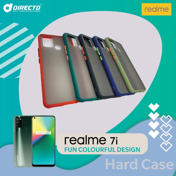 Picture of FUN Colourful Design Hard Case for realme 7i - PERFECT FITTING! Available in 6 colors