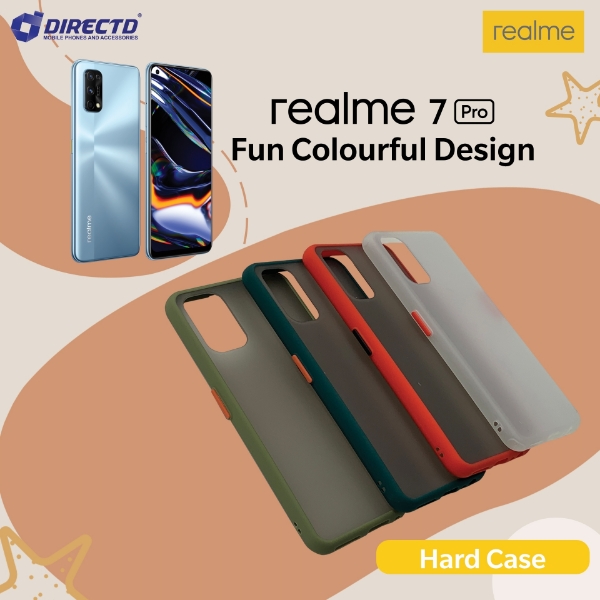 Picture of FUN Colourful Design Hard Case for realme 7 PRO - PERFECT FITTING! Available in 6 colors