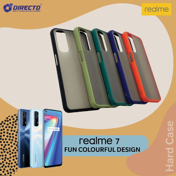 Picture of FUN Colourful Design Hard Case for realme 7 - PERFECT FITTING! Available in 6 colors