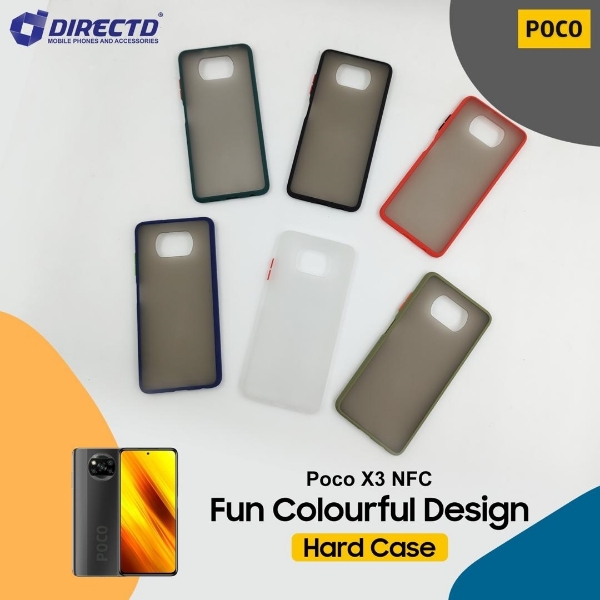 Picture of FUN Colourful Design Hard Case for POCO X3 NFC - PERFECT FITTING! Available in 6 colors