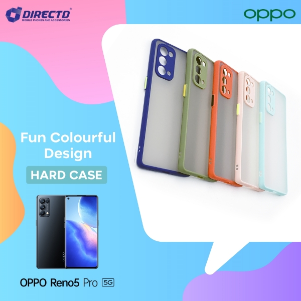 Picture of FUN Colourful Design Hard Case for OPPO RENO 5 PRO - PERFECT FITTING! Available in 6 colors