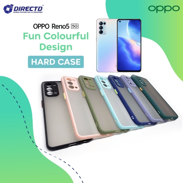 Picture of FUN Colourful Design Hard Case for OPPO RENO 5 - PERFECT FITTING! Available in 6 colors