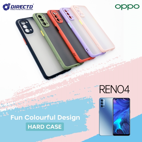 Picture of FUN Colourful Design Hard Case for OPPO RENO 4 - PERFECT FITTING! Available in 6 colors