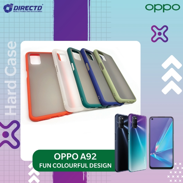 Picture of FUN Colourful Design Hard Case for OPPO A92 - PERFECT FITTING! Available in 6 colors