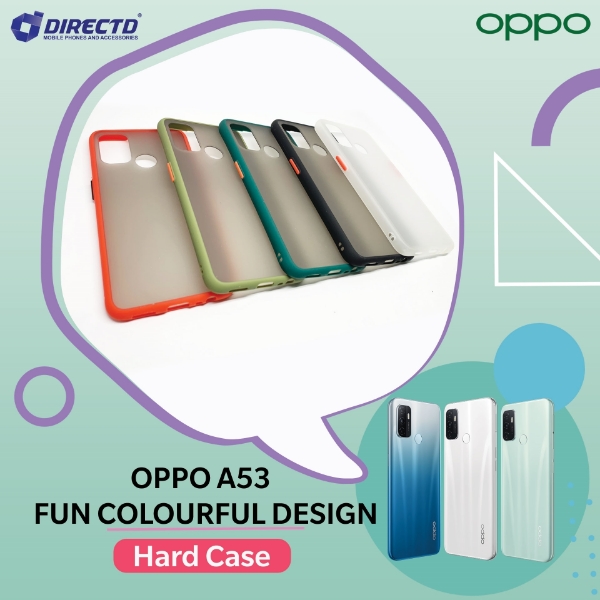 Picture of FUN Colourful Design Hard Case for OPPO A53 - PERFECT FITTING! Available in 6 colors