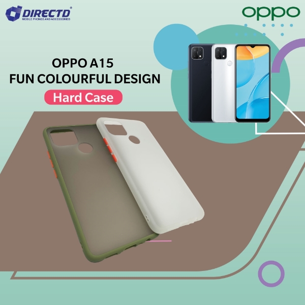 Picture of FUN Colourful Design Hard Case for OPPO A15 - PERFECT FITTING! Available in 6 colors