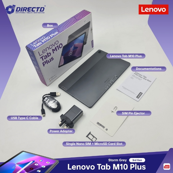 Picture of  LENOVO TAB M10 Plus 3rd Gen [4GB RAM | 128GB ROM]