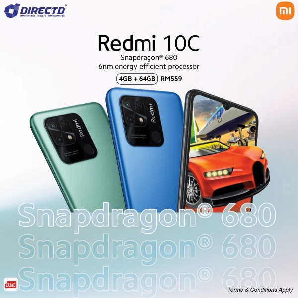 Picture of [PROMO] Xiaomi Redmi 10C [Snapdragon 680 | 50MP Camera | 5000mAh Battery]🧡